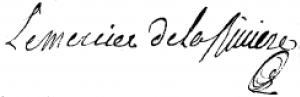 Signature lemercier